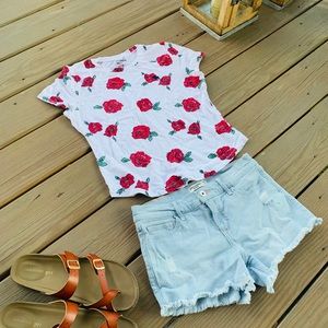 Abercrombie kids shorts size 13/14.